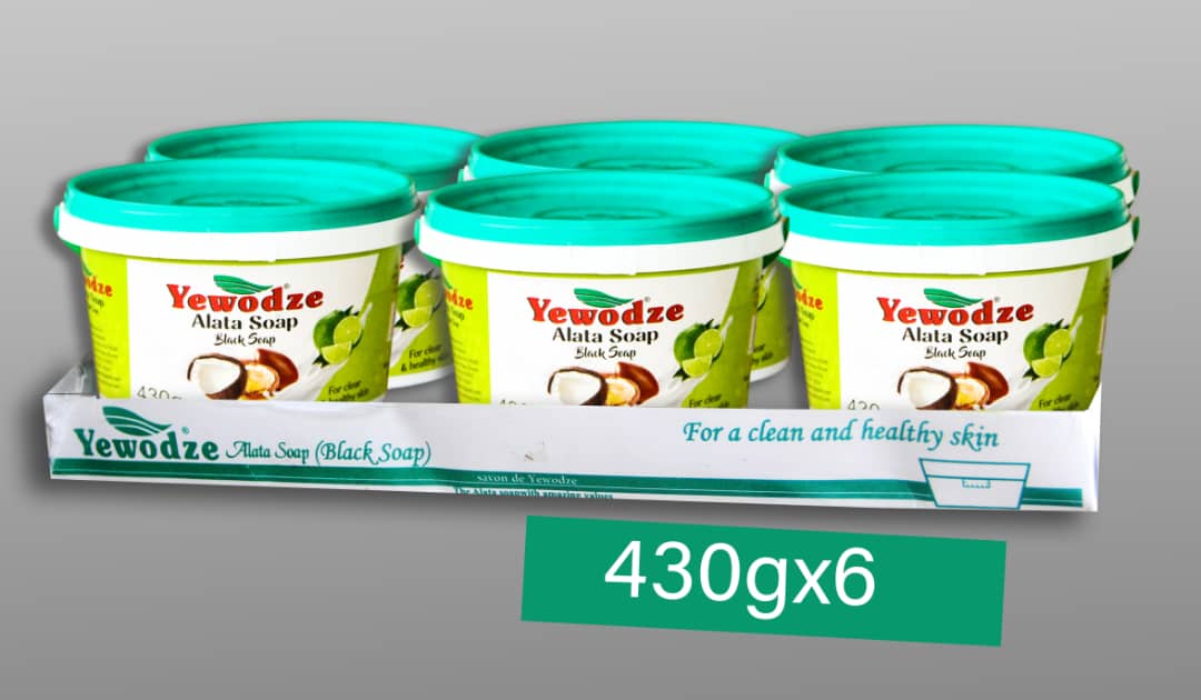 Yewodze Black Sopa (Alata Soap) Container